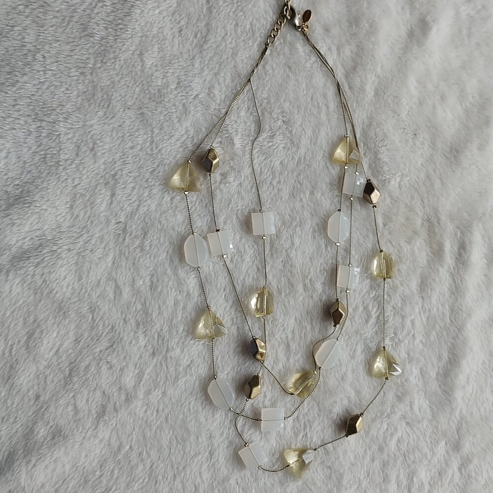 4 Chico's Invisible Floating Layered Multi-Strand… - image 8